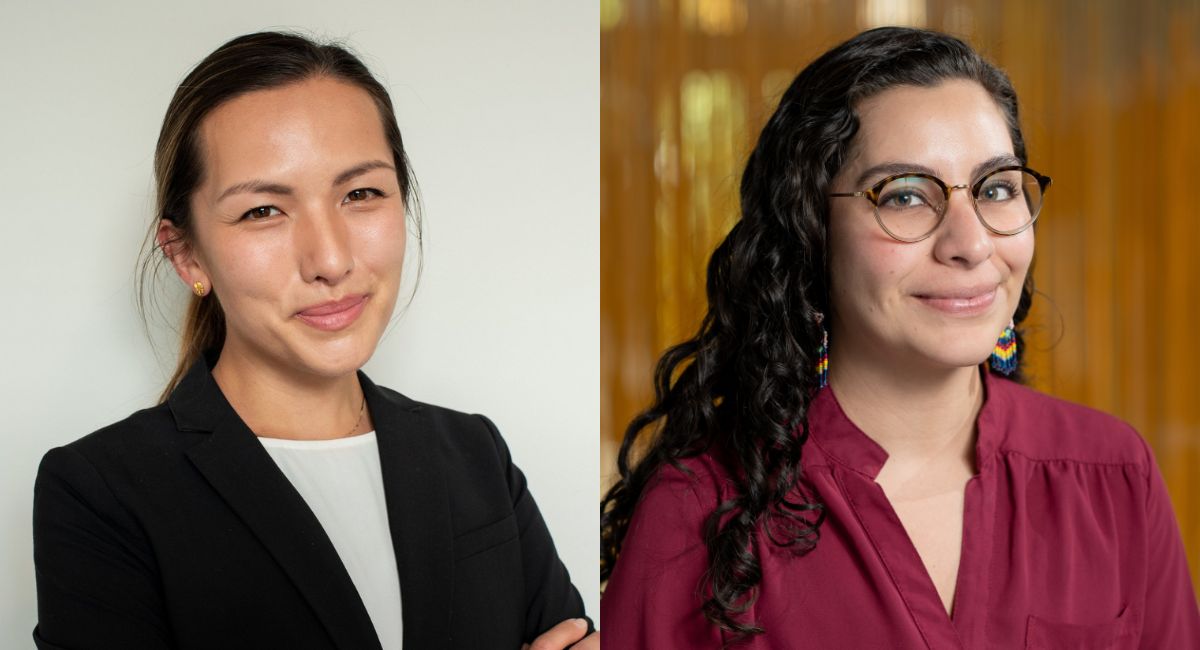Amanda Brumwell and Miriana Duran