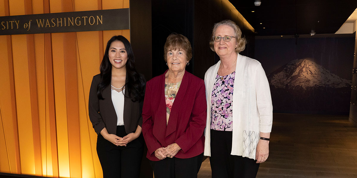 Pictured: Kathleen Nguyen, Gretchen Murphy, Kathleen Peterson