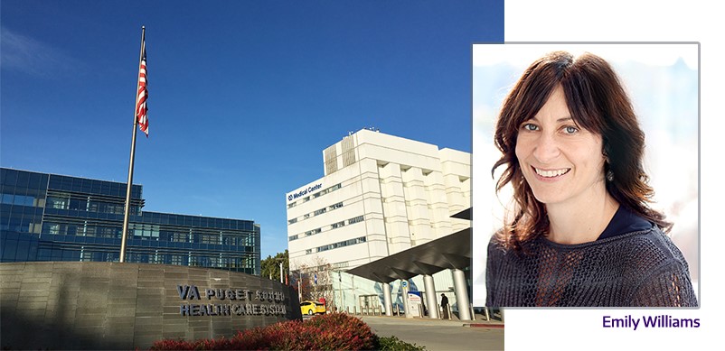 Emily Williams is a VA core investigator, associate professor of health services and director of the PhD in health services at the UW School of Public Health.
